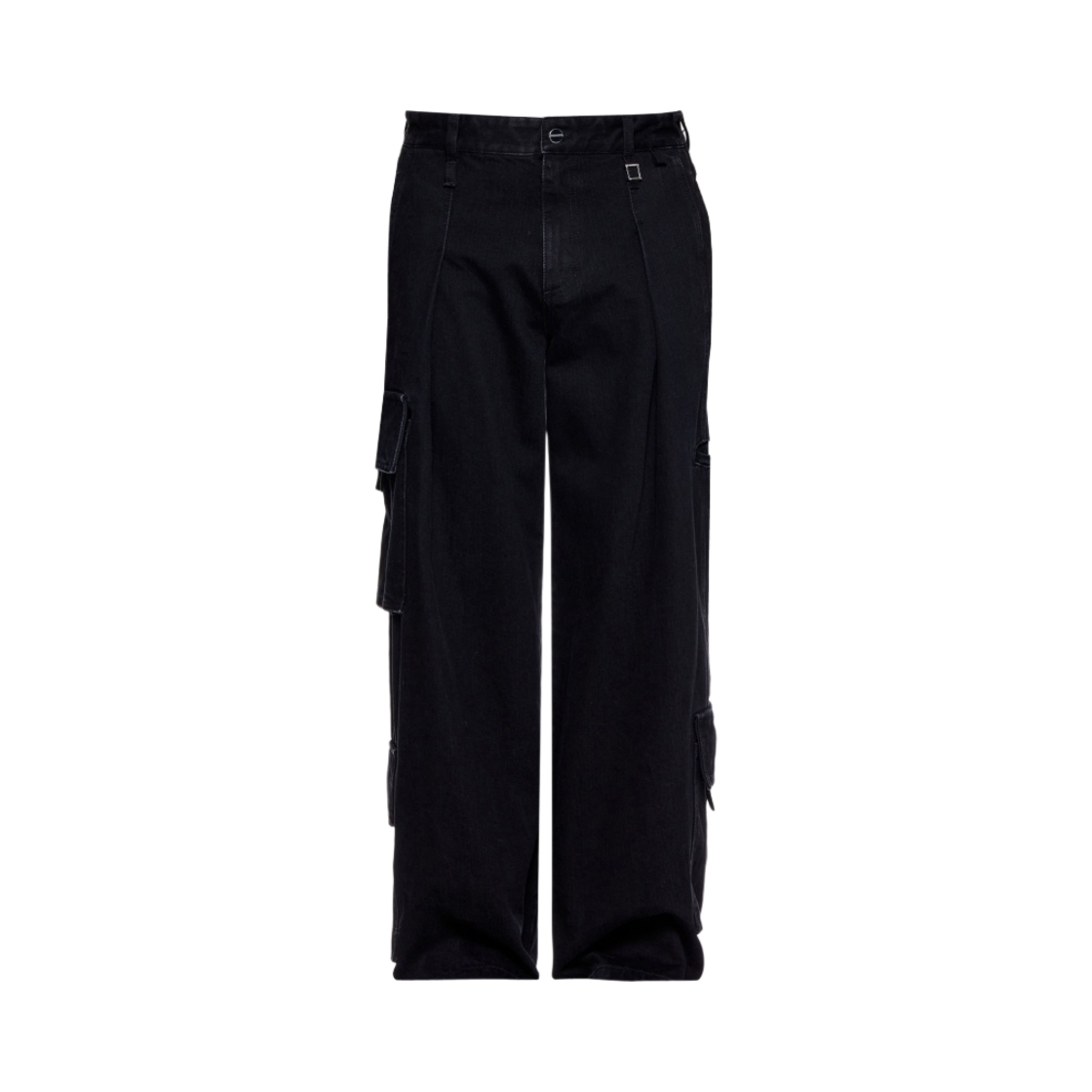 W233PT16859B Wooyoungmi Cargo Denim Pants Black - 23FW