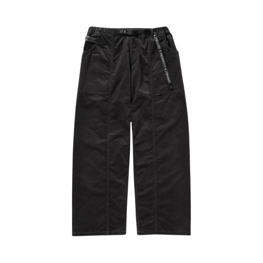 (W) 앤드 원더 x 그라미치 JQ 테이프 코듀로이 가젯 팬츠 차콜((W) And Wander x Gramicci JQ Tape Corduroy Gadget Pants Charcoal)