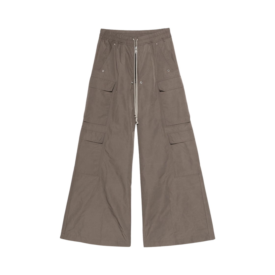 RU01E5339-FT-34 Rick Owens Hollywood Cargobelas Pants in Tech Faille Dust