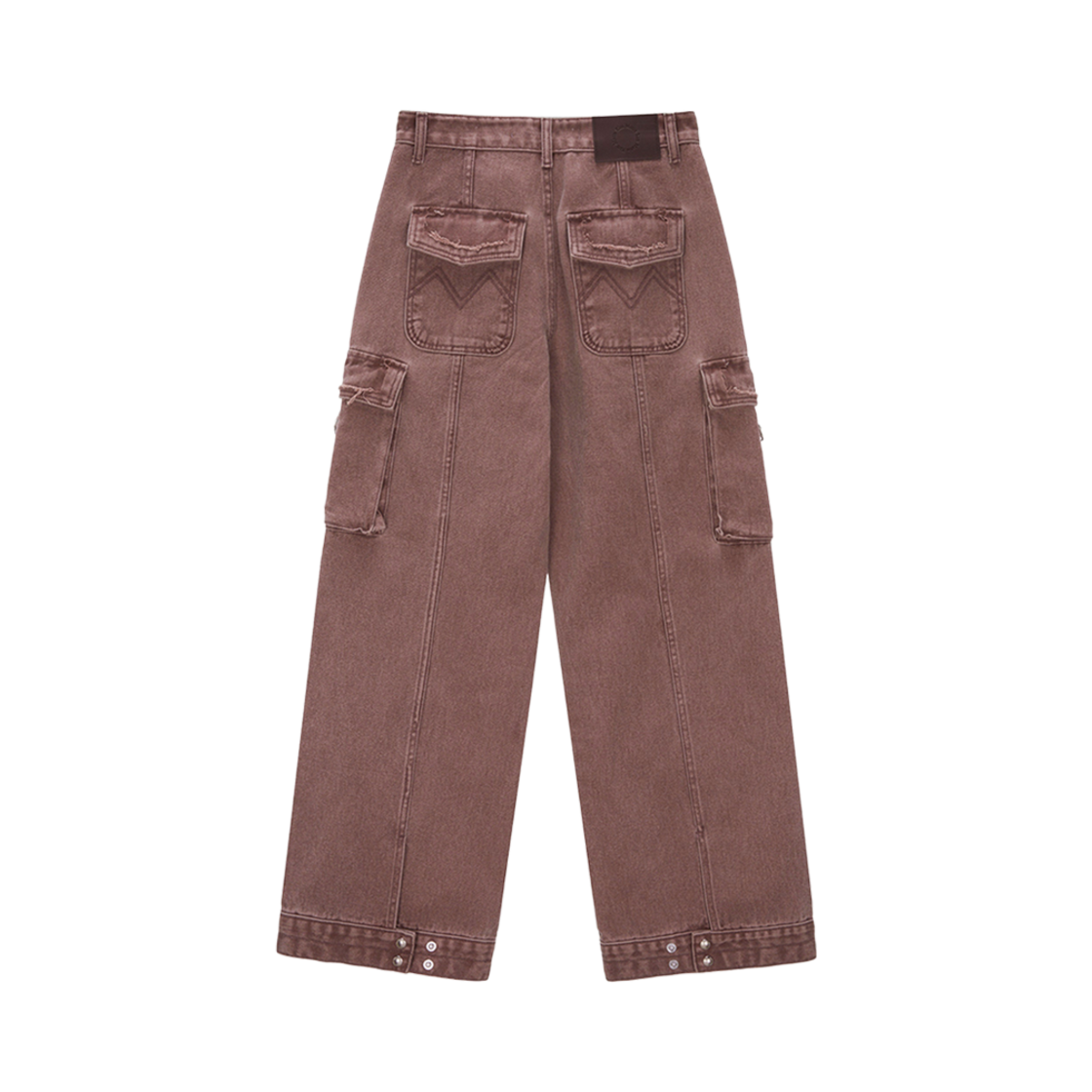 (W) 마뗑킴 컬러 다잉 카고 팬츠 인디안 핑크((W) Matin Kim Color Dying Cargo Pants Indian Pink) - 2
