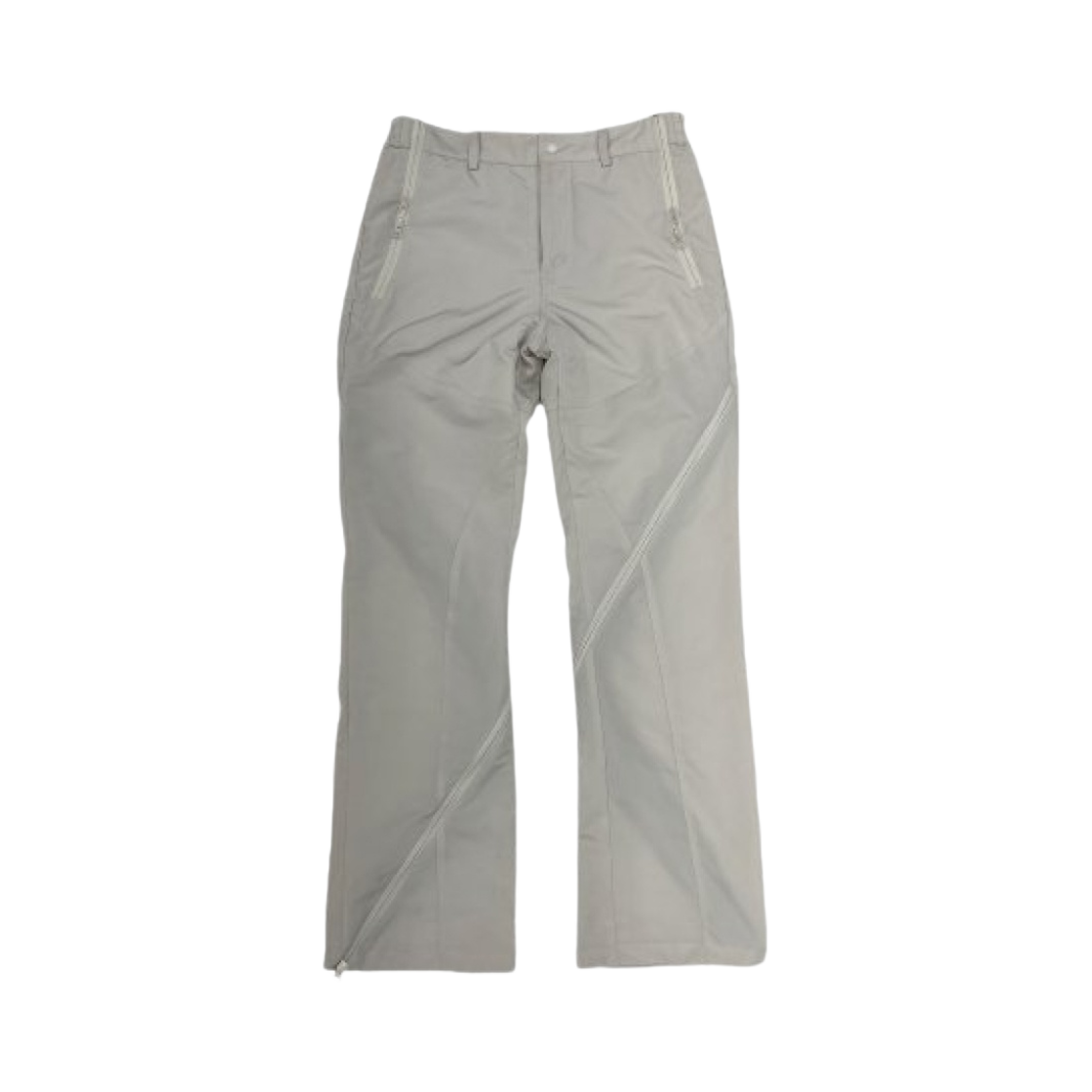 - Grailz Artisanal Technical Zip Pants Ivory