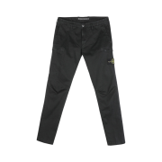 Stone Island 32104 Pocket Cargo Slim Pants Black - 20SS