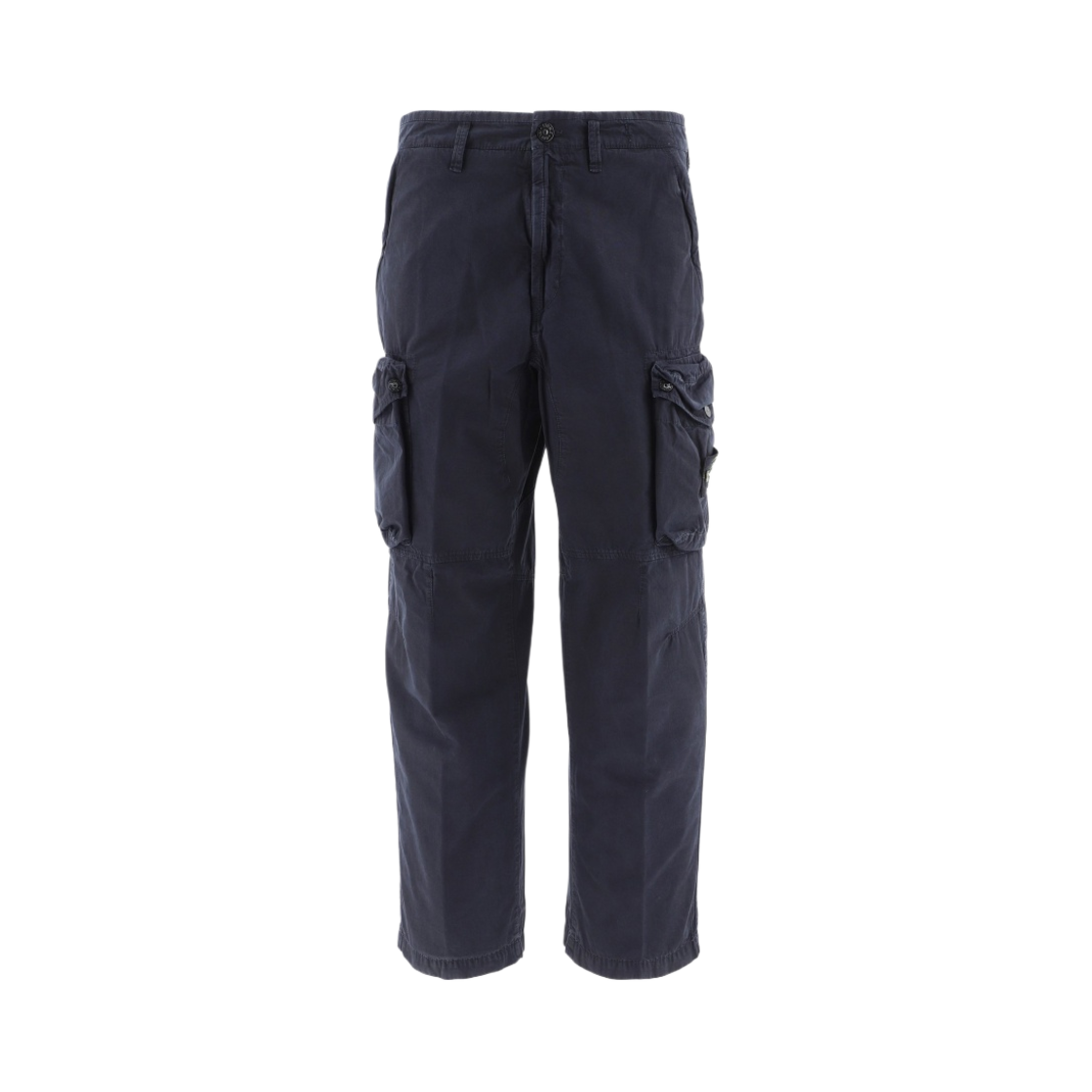 스톤 아일랜드 319WA 올드이펙트 카고 팬츠 네이비 블루 - 21SS