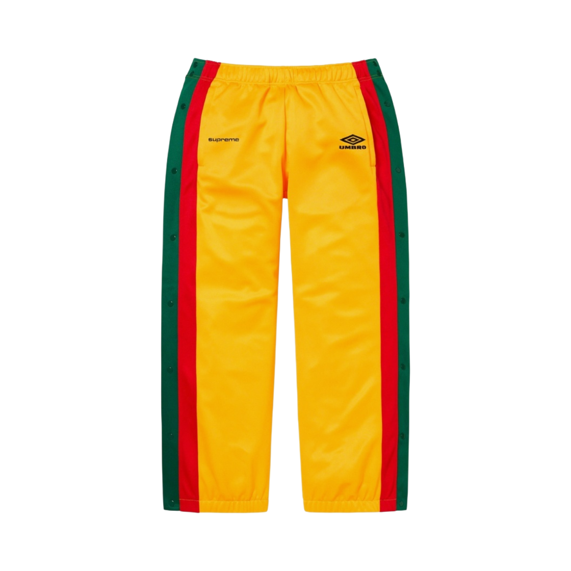 슈프림 x 엄브로 브레이크 어웨이 트랙 팬츠 옐로우 - 23SS(Supreme x Umbro Break-Away Track Pants Yellow - 23SS) - 1
