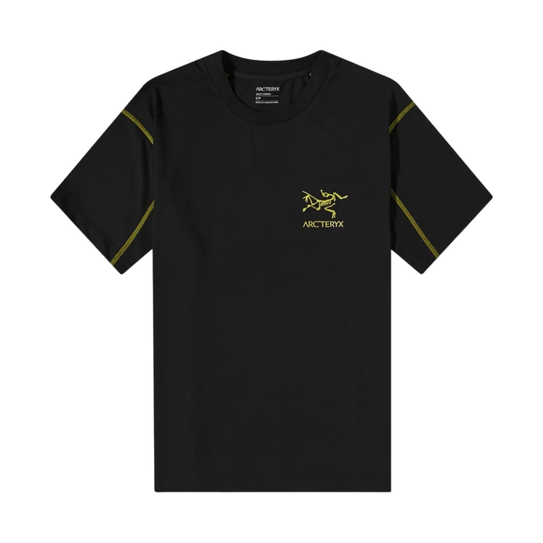 아크테릭스 시스템 A 코팔 SS 버드 티셔츠 블랙 테라리움(Arc'teryx System A Copal SS Bird T-Shirt Black Terrarium) - 2