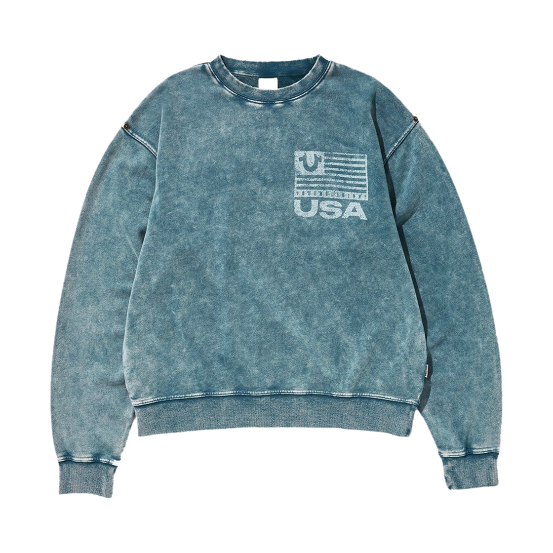 트루릴리젼 안티스모그 크루넥 인디고