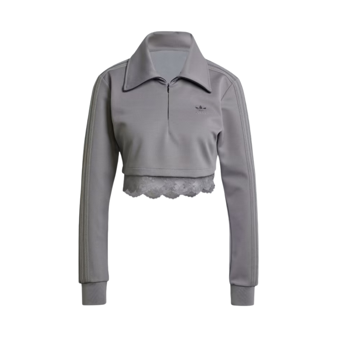 IY9024 (W) Adidas Track Top Grey Four - US Sizing