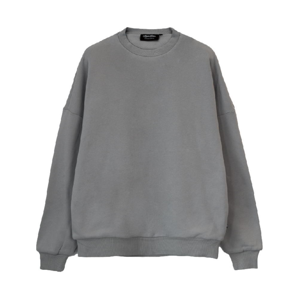 샤카웨어 더블레이어 가먼트다이 크루넥 스웻 그레이(Shaka Wear Double Layer Garment Dye Crewneck Gray)