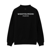Wooyoungmi Back Logo Sweatshirt Black - 25SS