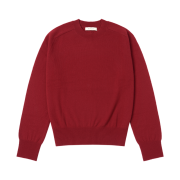 Siyazu SIKN2128 Cashmere Blend Crewneck Knit Red