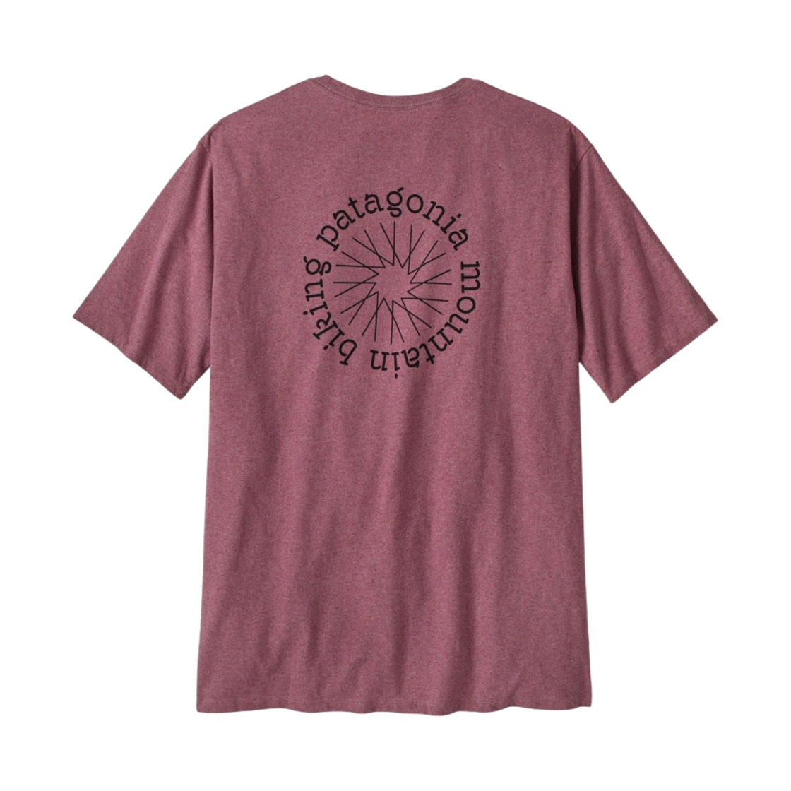 파타고니아 스포크 스텐실 리스폰시빌리티 이브닝 모브(Patagonia Spoke Stencil Responsibili-Tee Evening Mauve) - 1