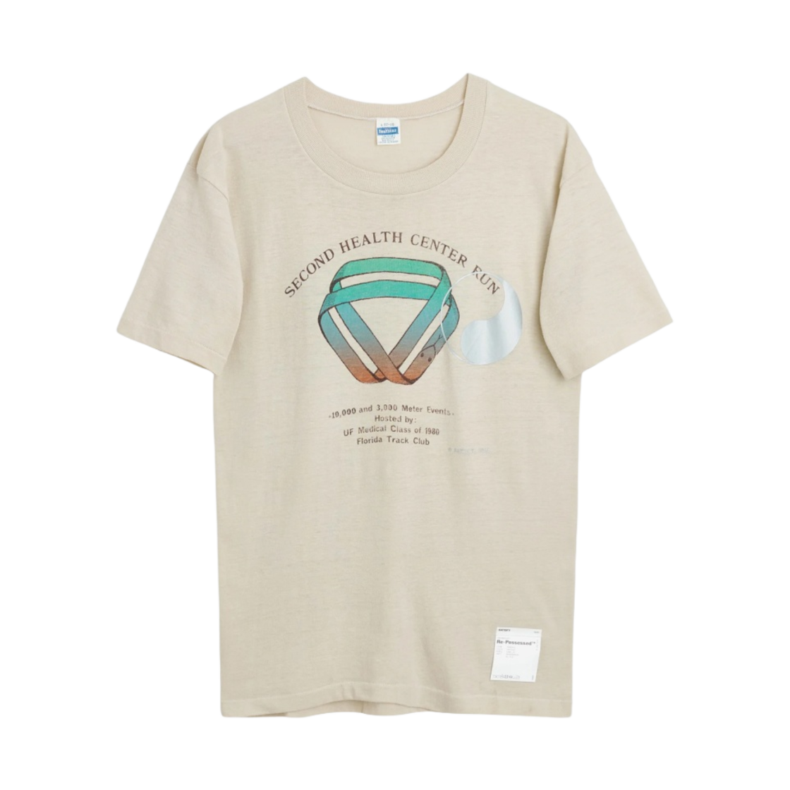 아워레가시 워크샵 리포제스드 마라톤 티셔츠 세컨드 헬스 센터 런(Our Legacy Work Shop Repossessed Marathon T-Shirt Second Health Center Run) - 1
