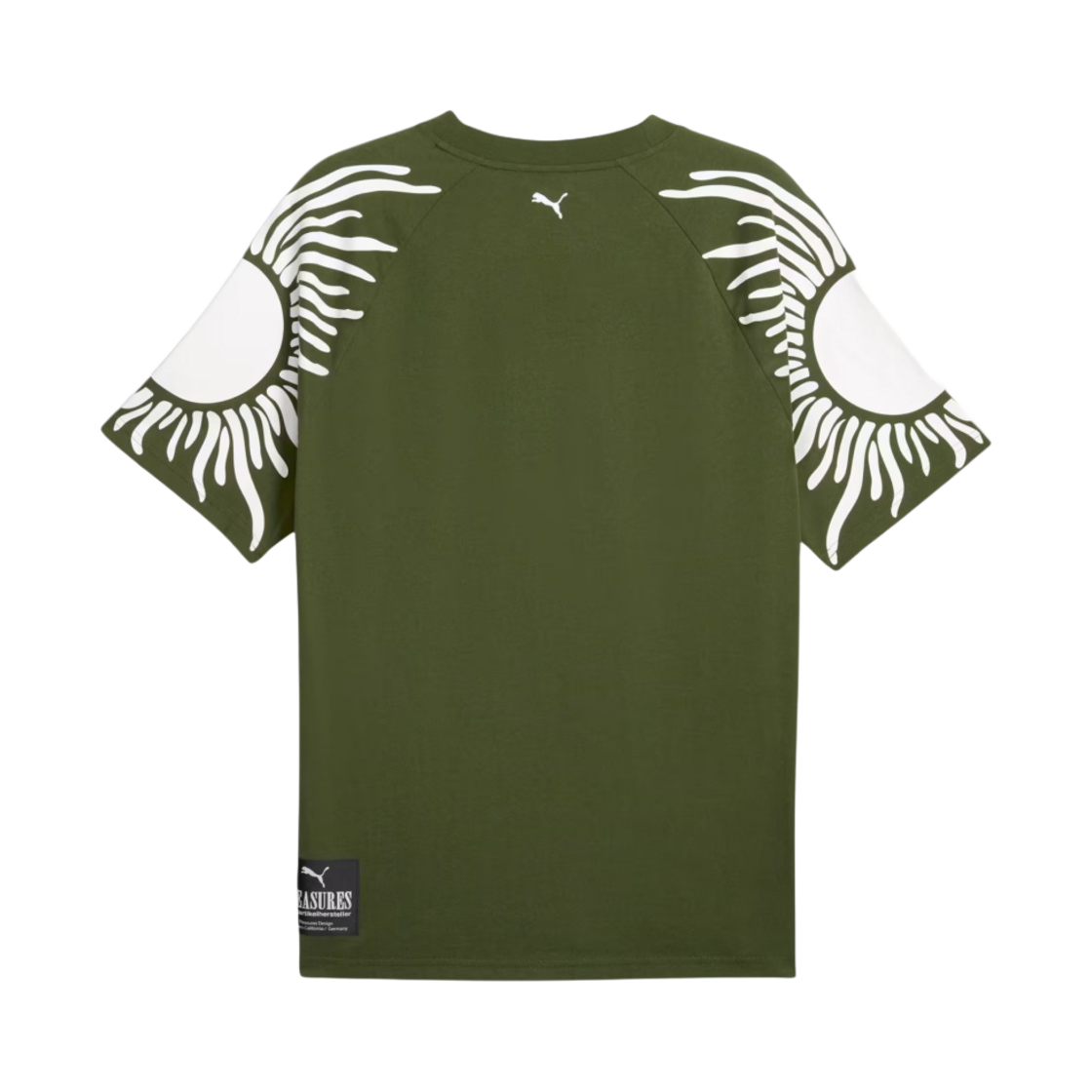 푸마 x 플레져스 썬 그래픽 티셔츠 그린(Puma x Pleasures Sun Graphic T-shirt Green) - 2
