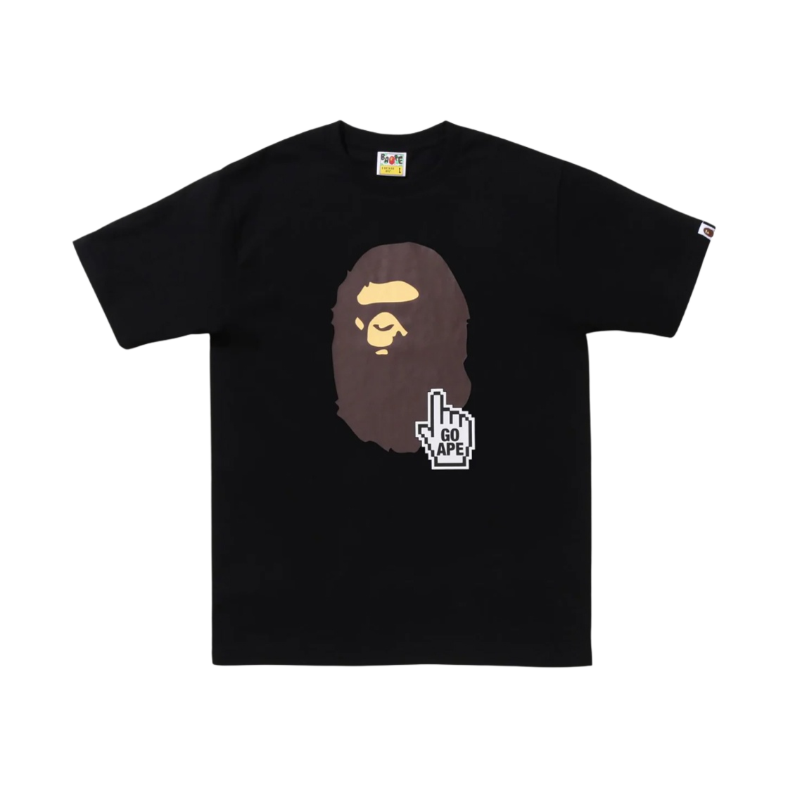 베이프 온라인 티셔츠 블랙 - 온라인 한정(BAPE Online T-Shirt Black - Online Exclusive) - 1