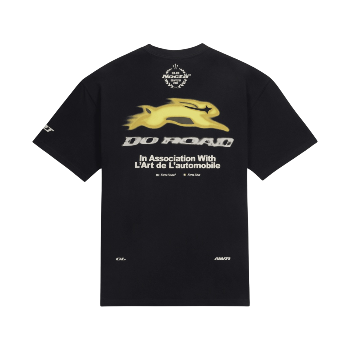 나이키 x 드레이크 녹타 x 카아르데로또모빌 버로우 티셔츠 블랙 (FD2205-010)