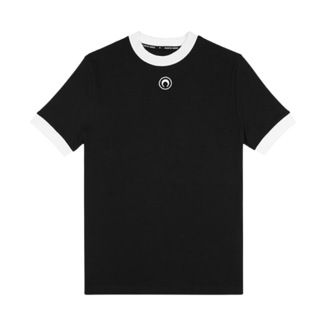 마린 세르 문 로고 티셔츠 블랙(Marine Serre Moon Logo T-Shirt Black)