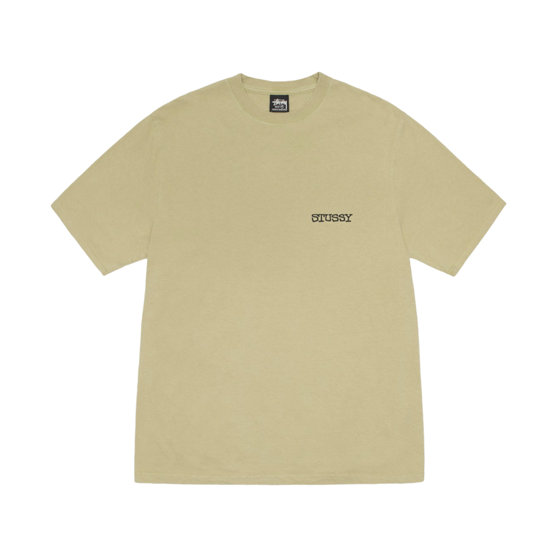 1905078 Stussy Pigment Dyed Jumbo T-Shirt Elm