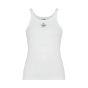 (W) Fendi Cotton Top White