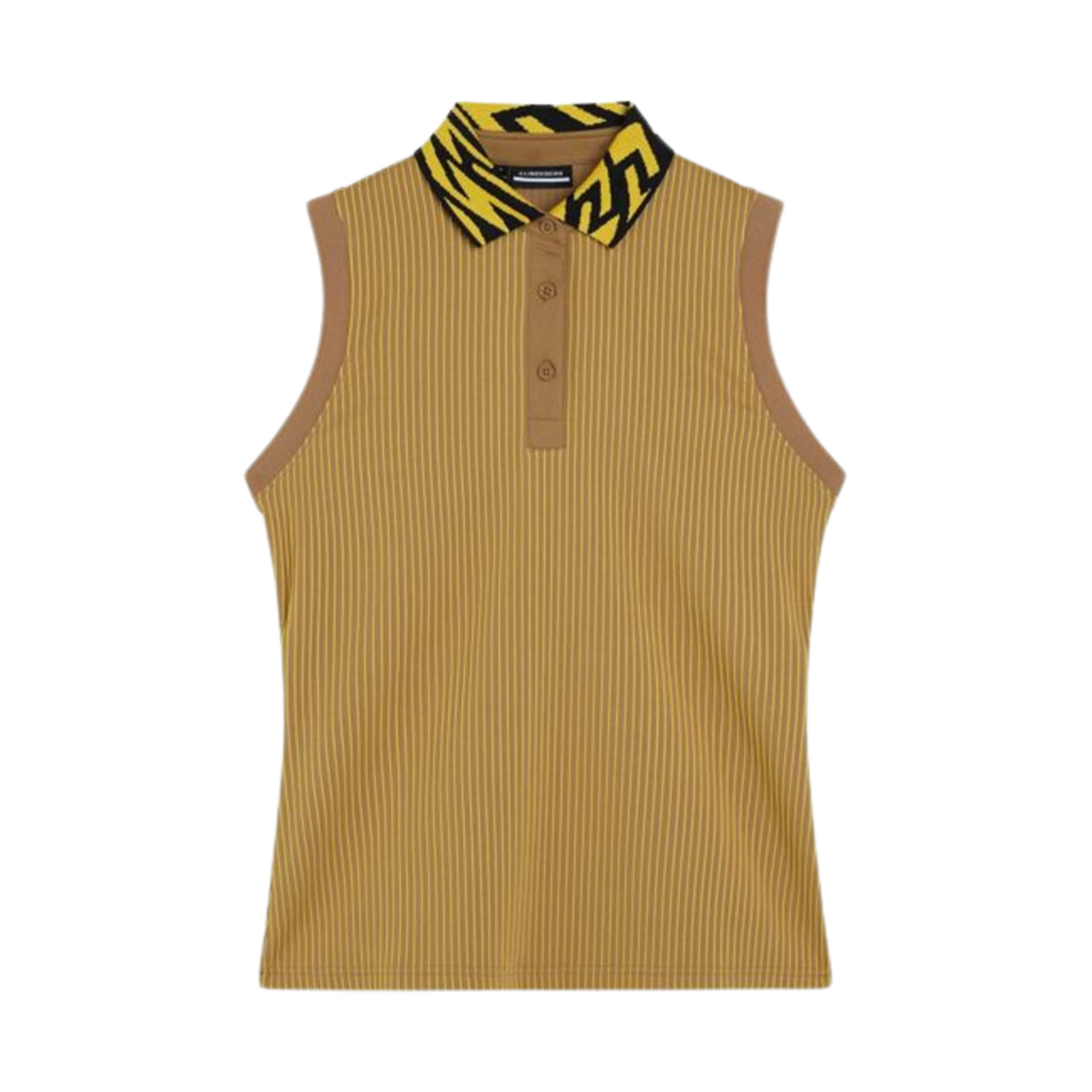 GWJT06446-E116 (W) J.Lindeberg Lale Sleeveless Top Tiger Brown