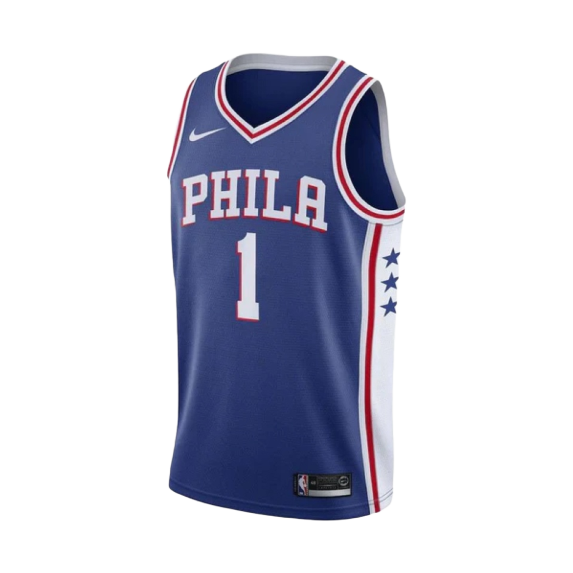 나이키 제임스 하든 필라델피아 세븐티식서스 아이콘 에디션 NBA 스윙맨 저지 블루(Nike James Harden Philadelphia 76ers Icon Edition NBA Swingman Jersey Blue)