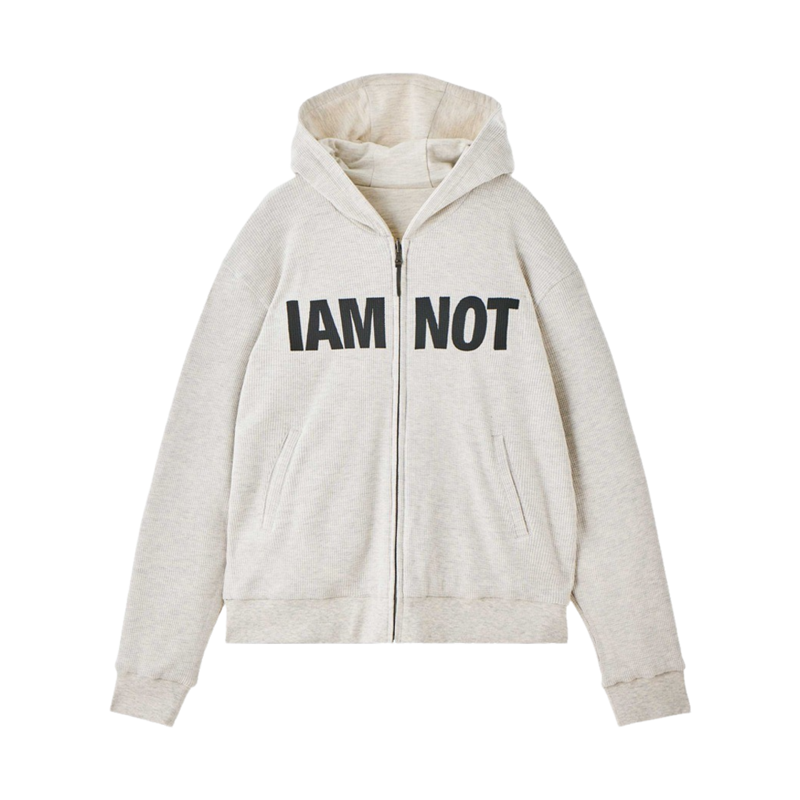 사파리스팟 낫 아미 리버시블 후디 집업 크림(Safarispot Not Army Reversible Hoodie Zipup Cream)