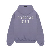 Essentials Heavy Fleece Full Zip Hoodie Lavender - 24FW