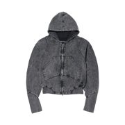(W) Mischief Balloon Hoodie Washed Charcoal