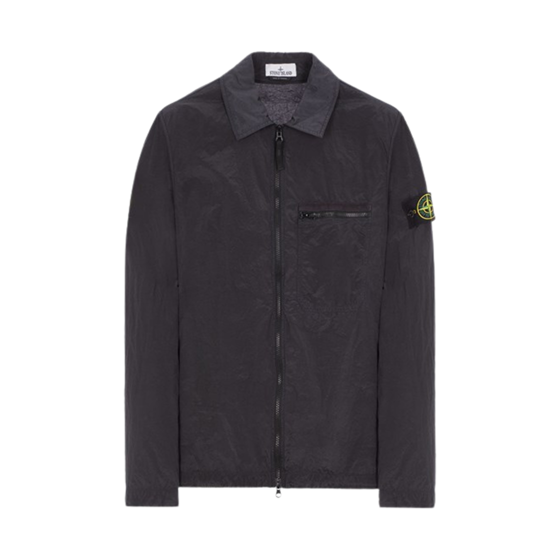 801511219-V0065 Stone Island 11219 Nylon Metal In Econyl Regenerated Nylon Overshirt Steel Gray - 24SS