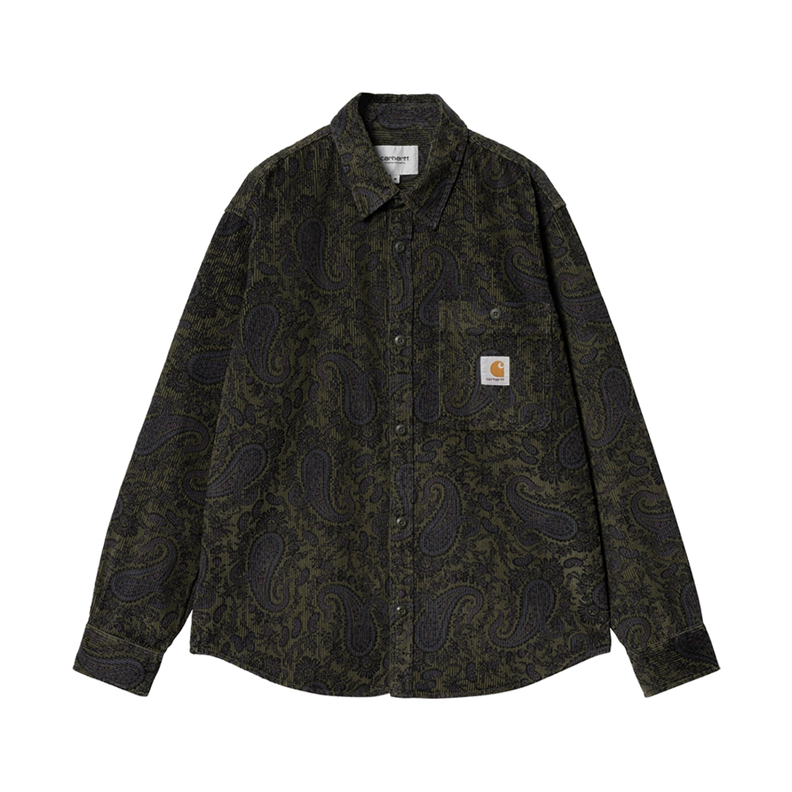 칼하트 WIP 플린트 셔츠 플랜트 페이즐리 프린트(Carhartt WIP Flint Shirt Plant Paisley Print) - 1