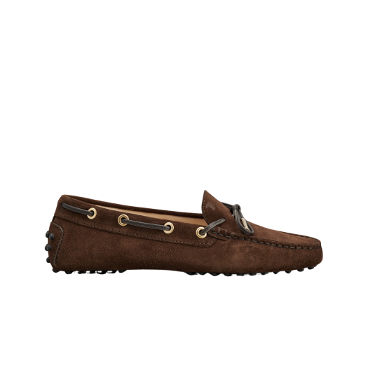 XXW0FW05030CKOS611 (W) Tod's Gommino Suede Driving Loafers Brown