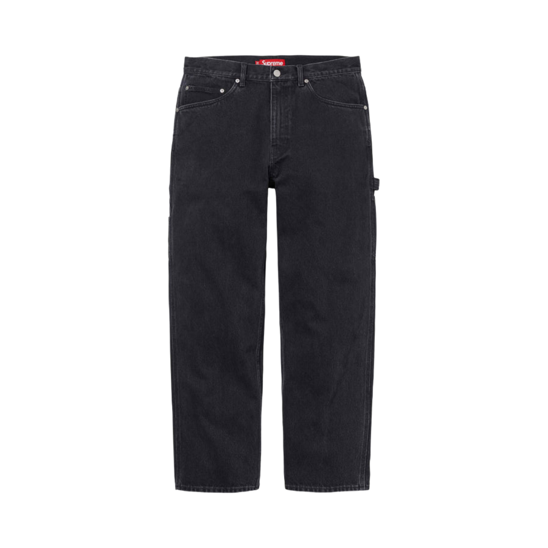 슈프림 데님 페인터 팬츠 블랙 - 24SS