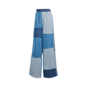 (W) Adidas x Kseniaschnaider Patchwork Jeans Blue - KR Sizing