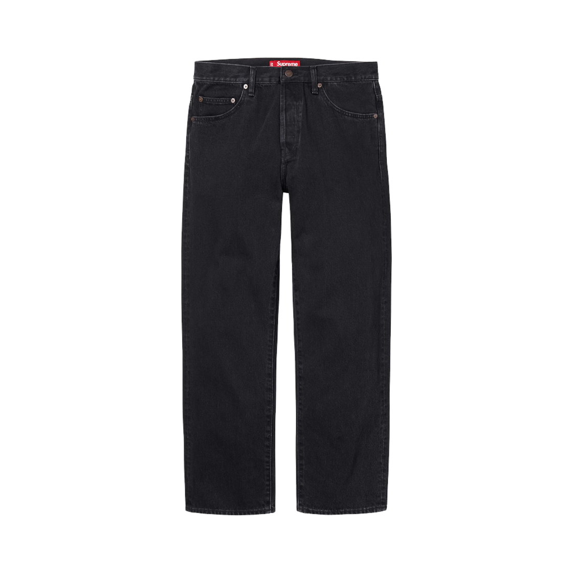 슈프림 레귤러 진 블랙 - 25SS