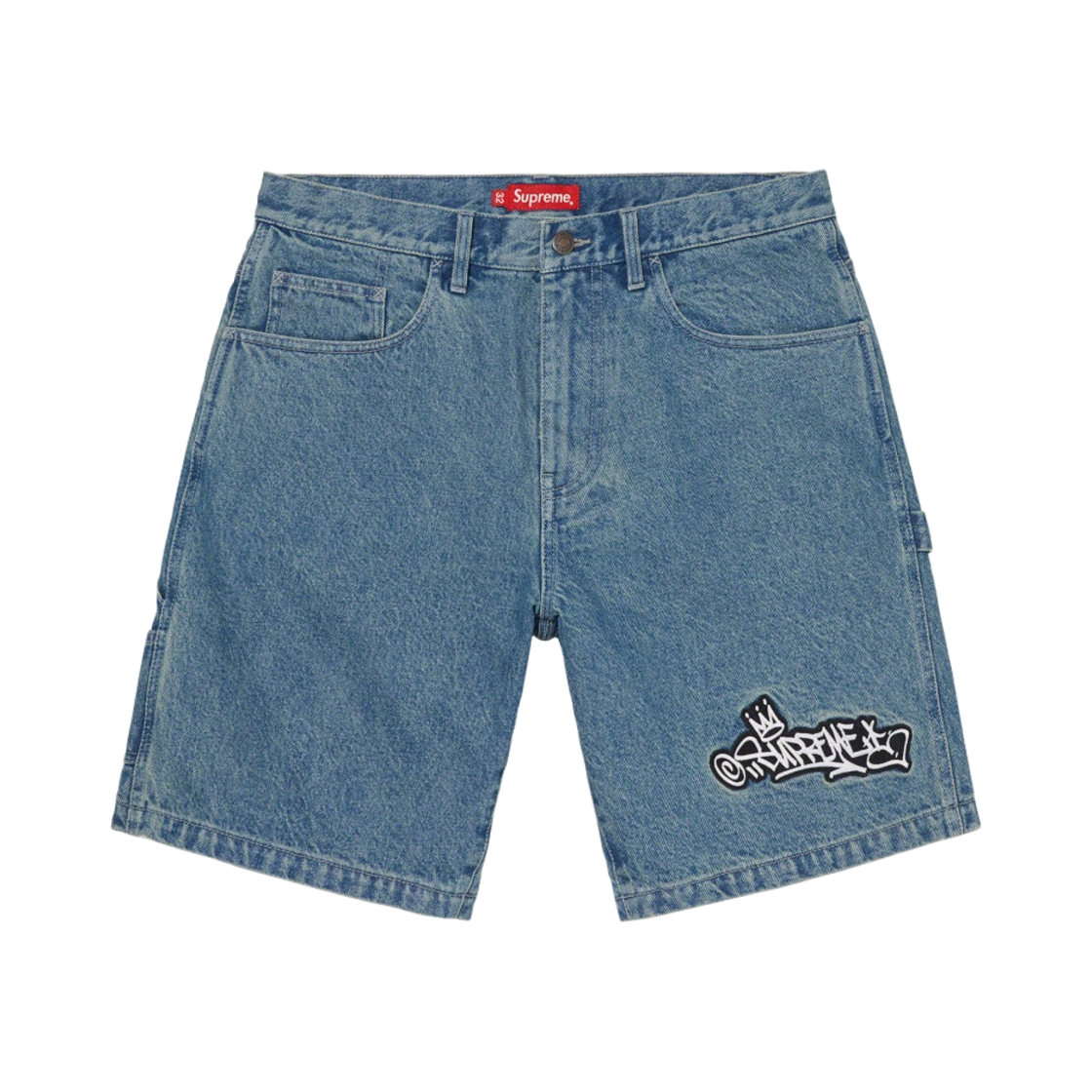 슈프림 핸드스타일 데님 페인터 쇼츠 - 21SS