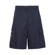 Prada Re-Nylon Bermudas Blue