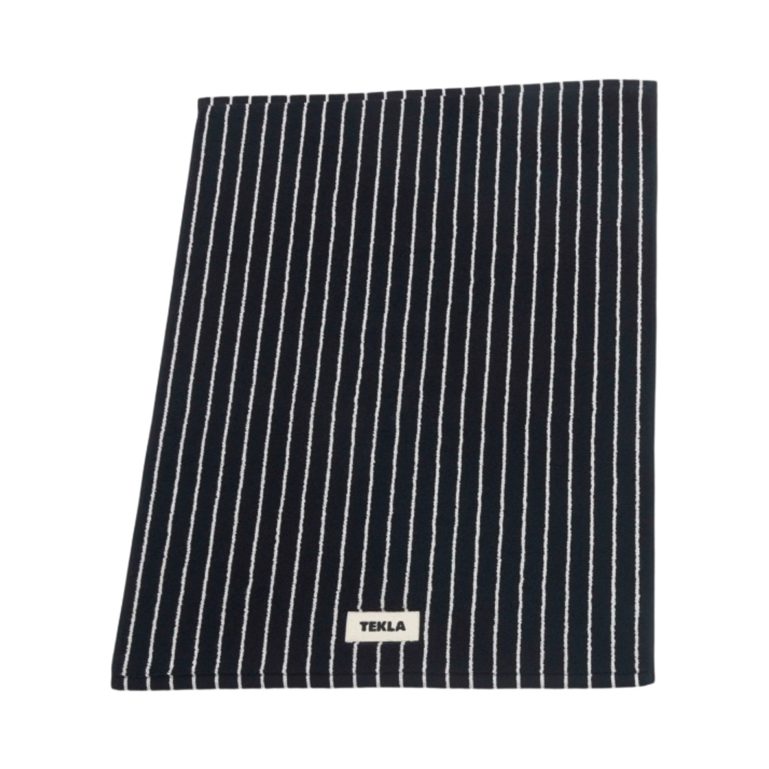 테클라 배스 매트 블랙 스트라이프(Tekla Bath Mats Black Stripes)