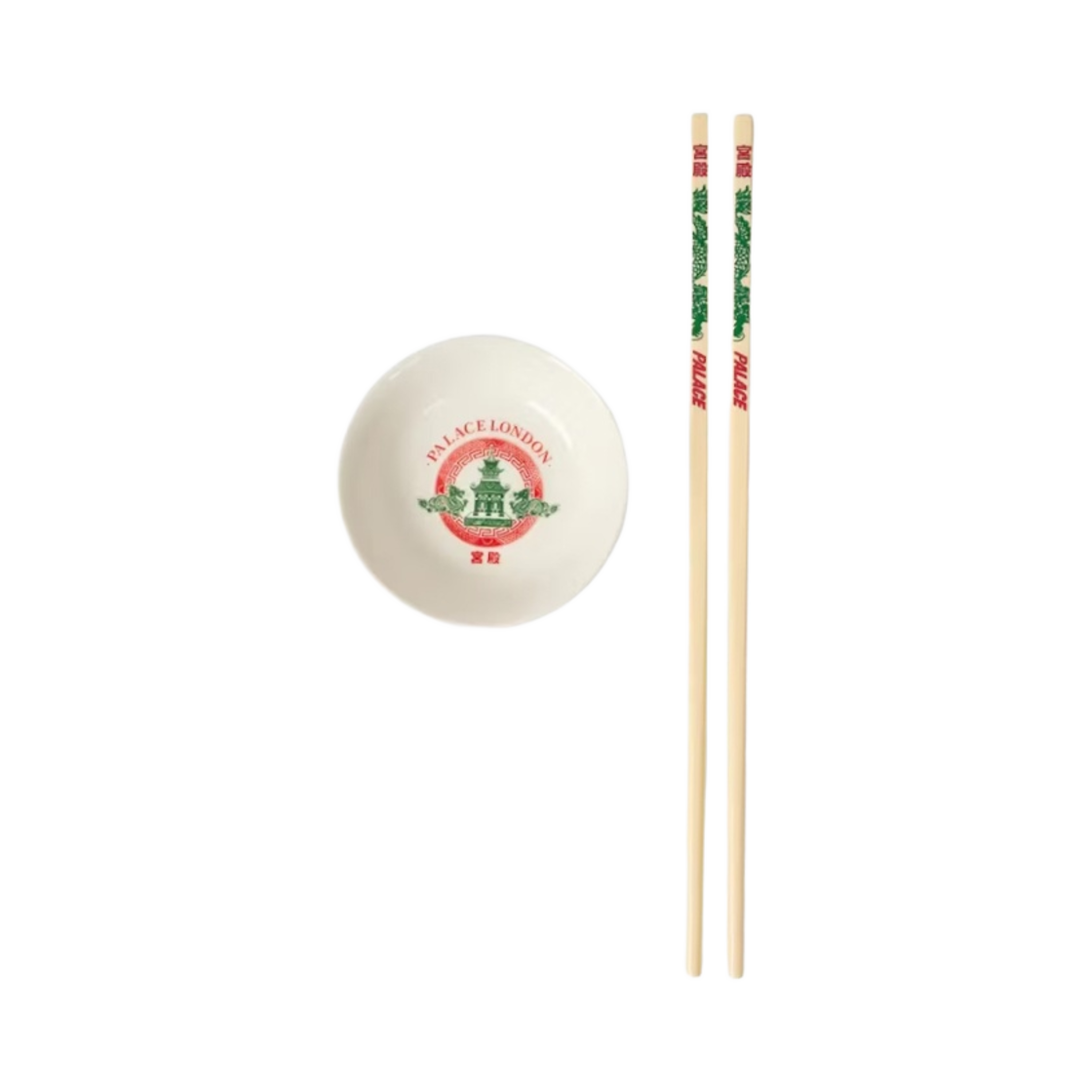 팔라스 포추네이트 찹스틱 앤 사이드 디쉬 세트 화이트 - 23SS(Palace Fortunate Chopsticks and Side Dish Set White - 23SS)