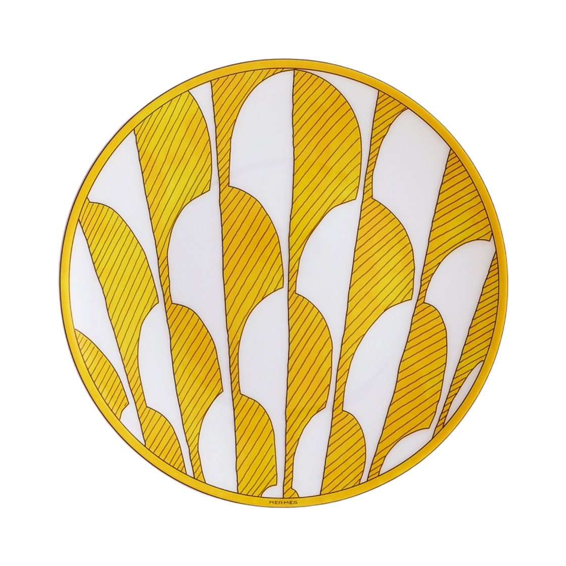에르메스 쏠레이 데르메스 플레이트 옐로우 (1개입)(Hermes Soleil d'Hermes Plate Yellow (1 Plate)) - 1