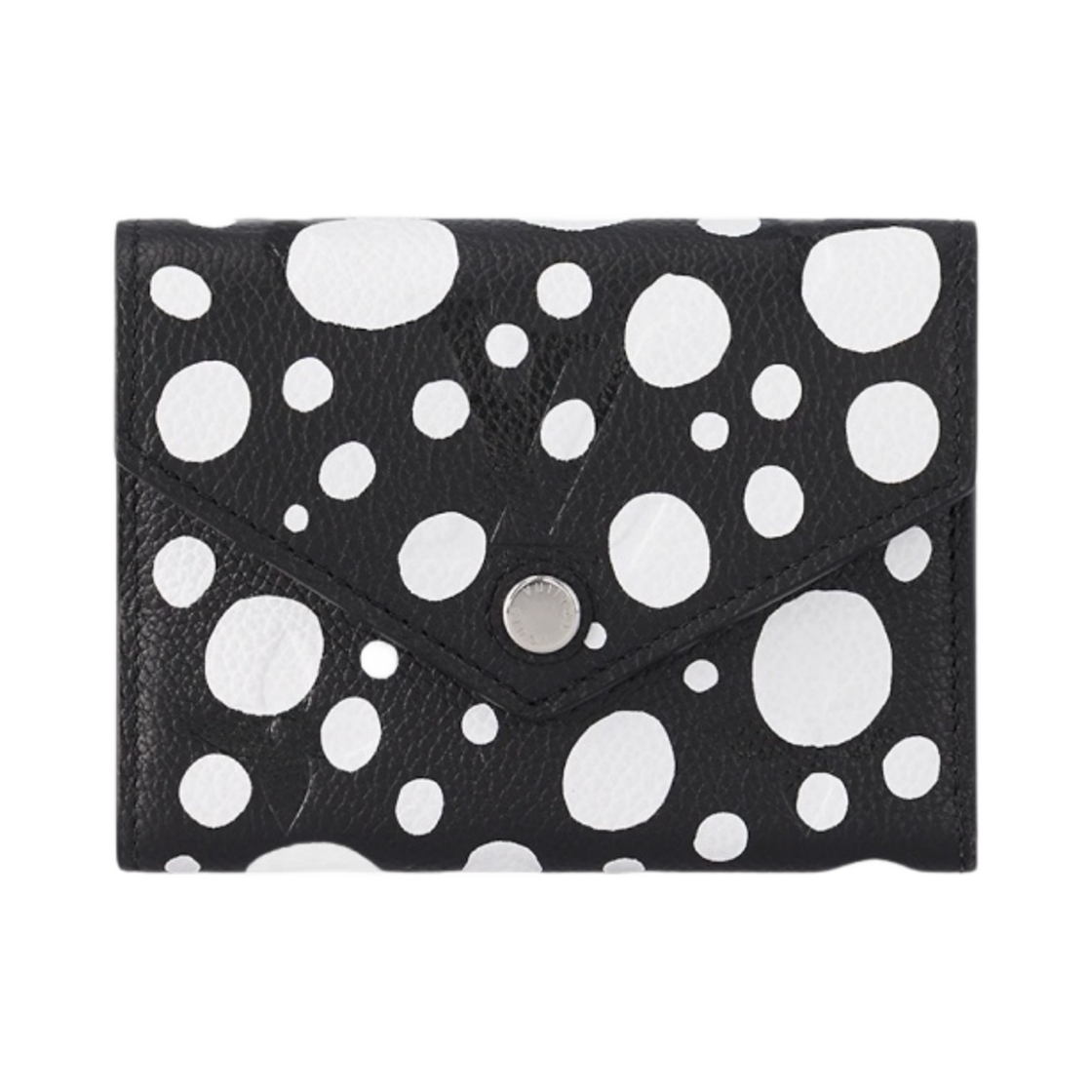 루이비통 x 야요이 쿠사마 빅토린 지갑 블랙 화이트(Louis Vuitton x YK Victorine Wallet Black White) - 1