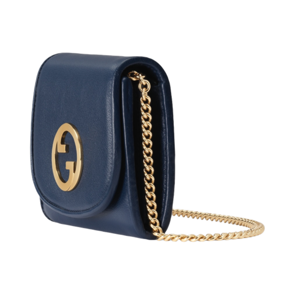 구찌 블론디 미디움 체인 지갑 다크 블루 레더(Gucci Blondie Medium Chain Wallet Dark Blue Leather) - 2