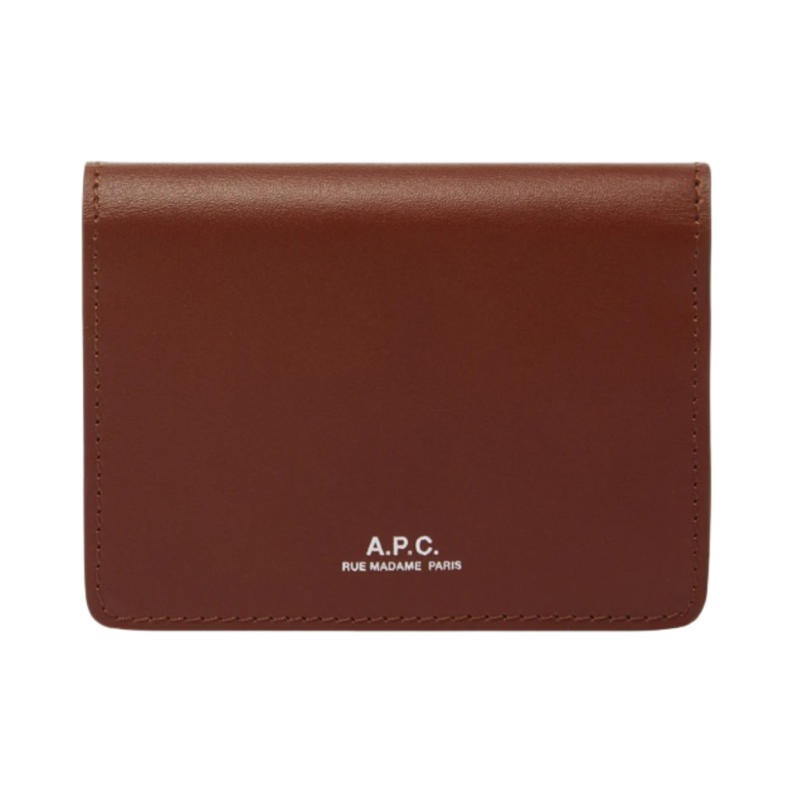 아페쎄 스테판 호라이즌 카드 홀더 넛 브라운(A.P.C. Stephan Horizon Card Holder Nut Brown) - 1