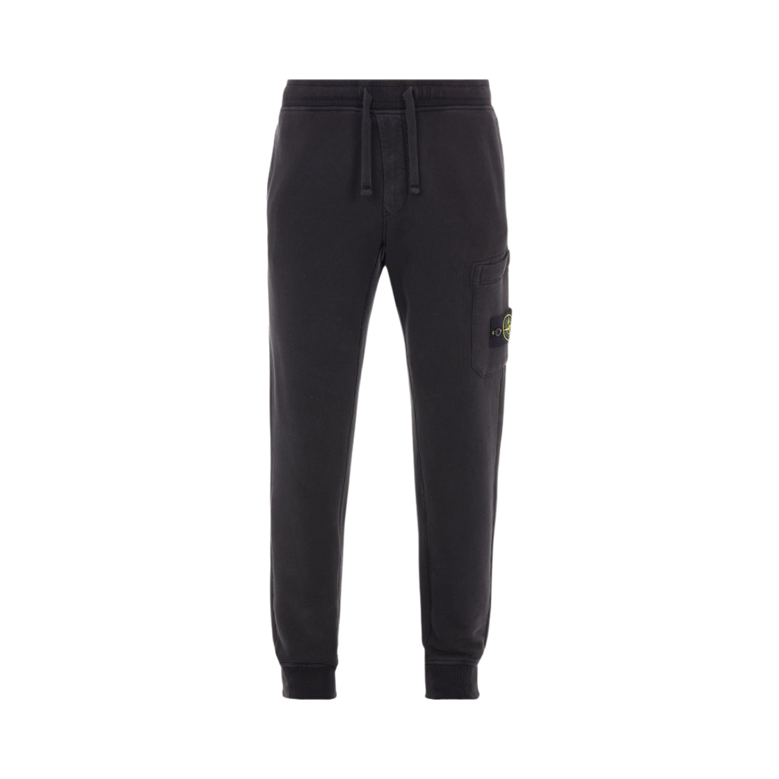 771564520-V0029 Stone Island 64520 Cotton Fleece Sweatpants Black - 22FW