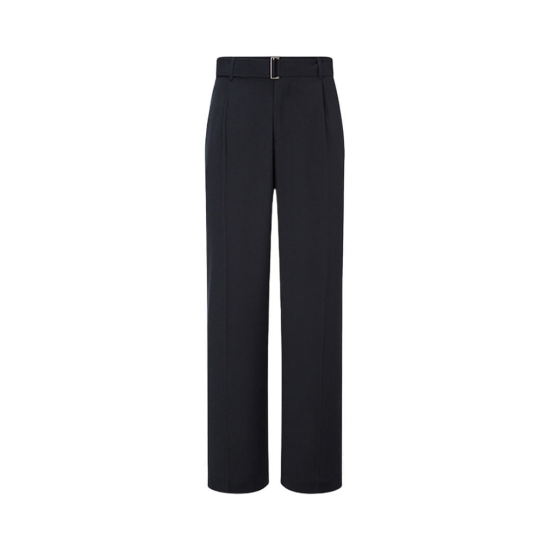 LH2511PT010ENA Le17Septembre Belted Trousers Navy