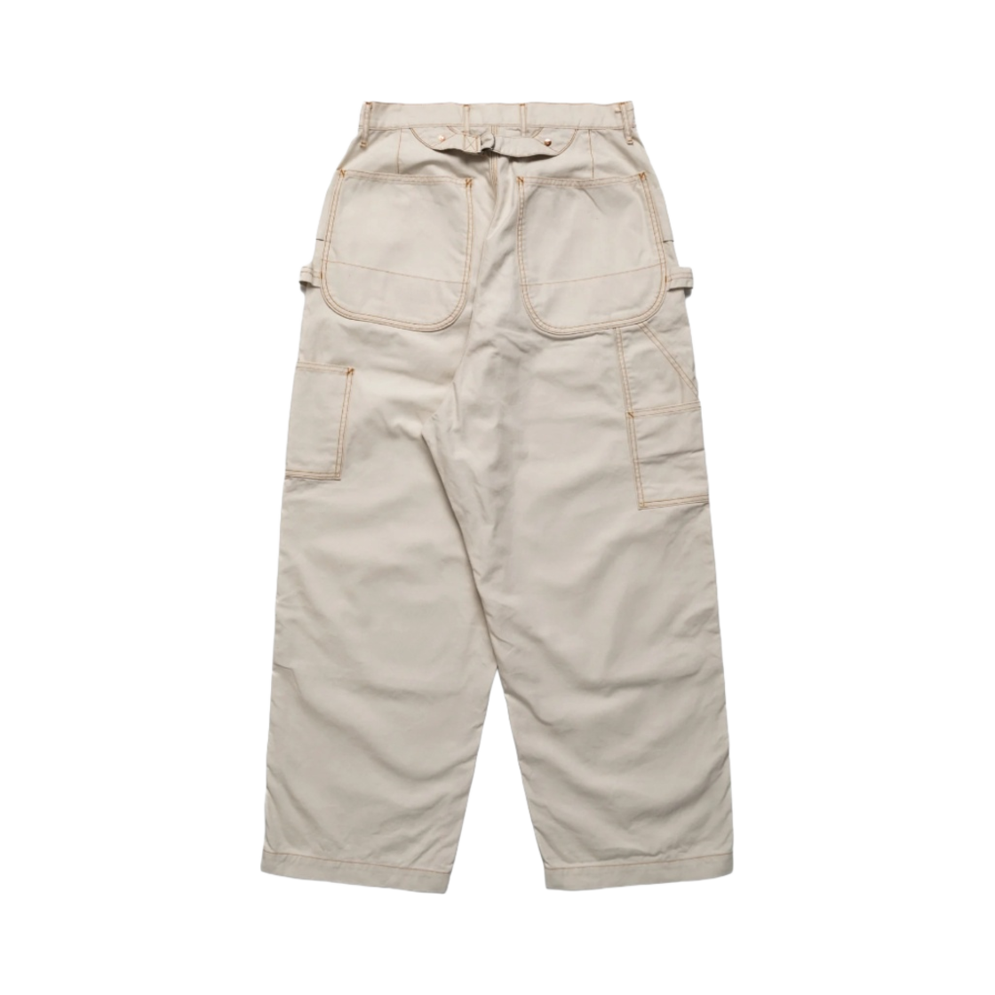 캐피탈 씬 캔버스 지퍼 와이드 럼버 팬츠 키나리(Kapital Thin Canvas Zipper Wide Lumbar Pants Kinari) - 2