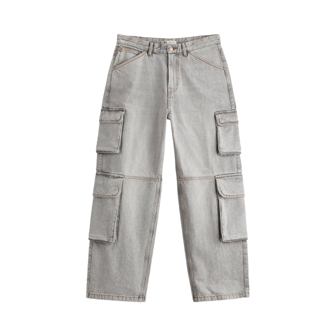자라 유틸리티 카고 진 그레이(Zara Utility Cargo Jeans Grey) - 1