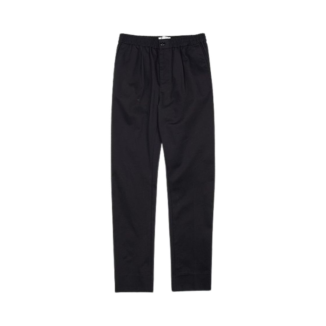 HTR206-C00020-001 AMI Banding Cropped Pants Black