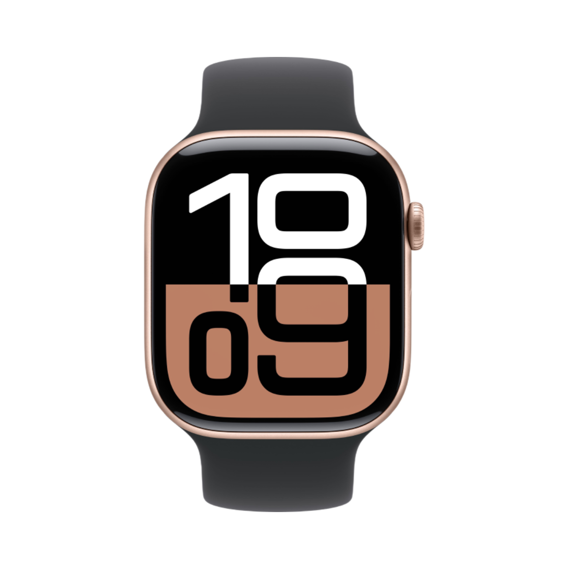 애플 워치 10 46mm GPS 로즈 골드 알루미늄 케이스 솔로 루프 블랙 (국내 정식 발매 제품)(Apple Watch Series 10 46mm GPS Rose Gold Aluminium Case with Solo Loop Black (Korean Ver.)) - 2