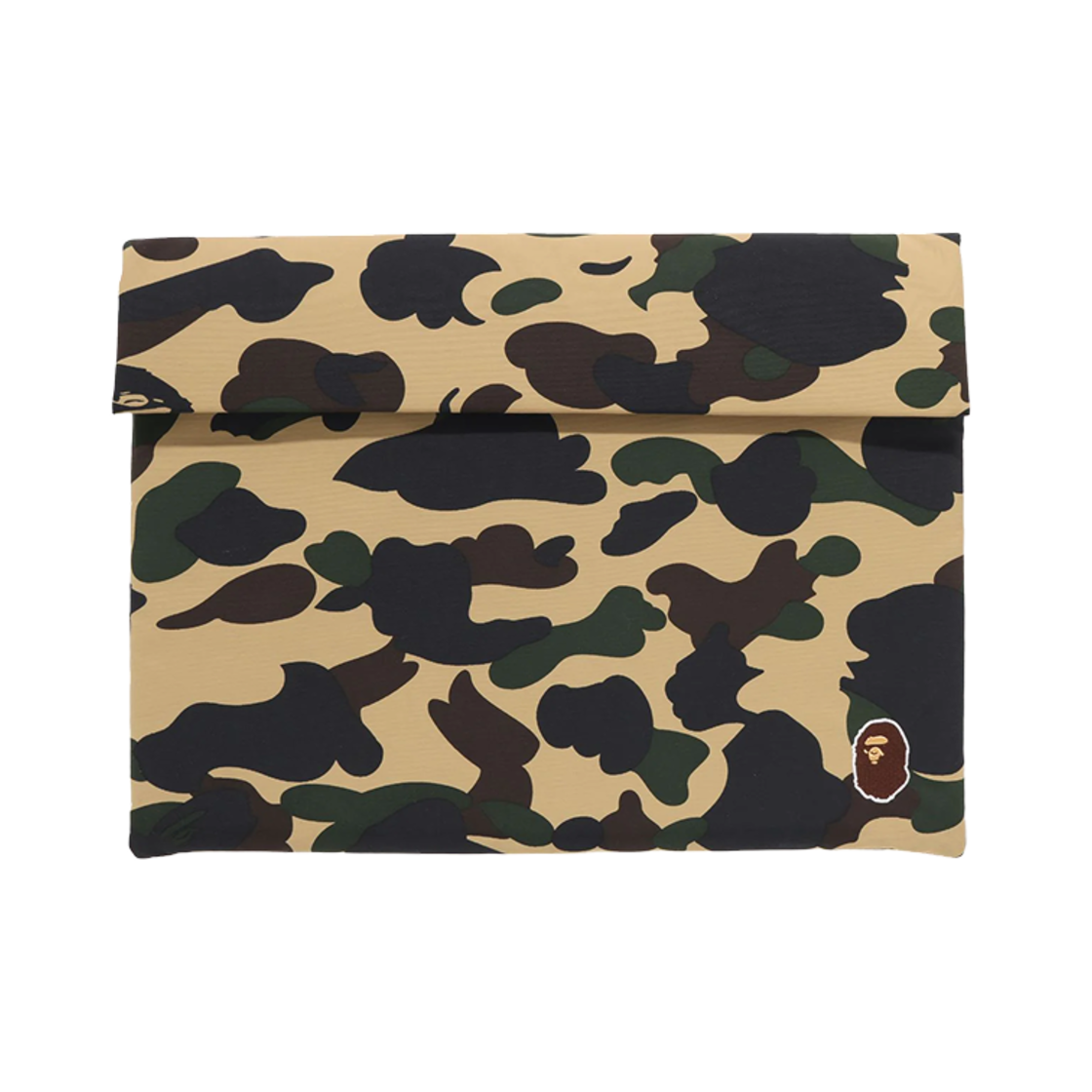 - BAPE 1st Camo 15 inch PC Case Yellow