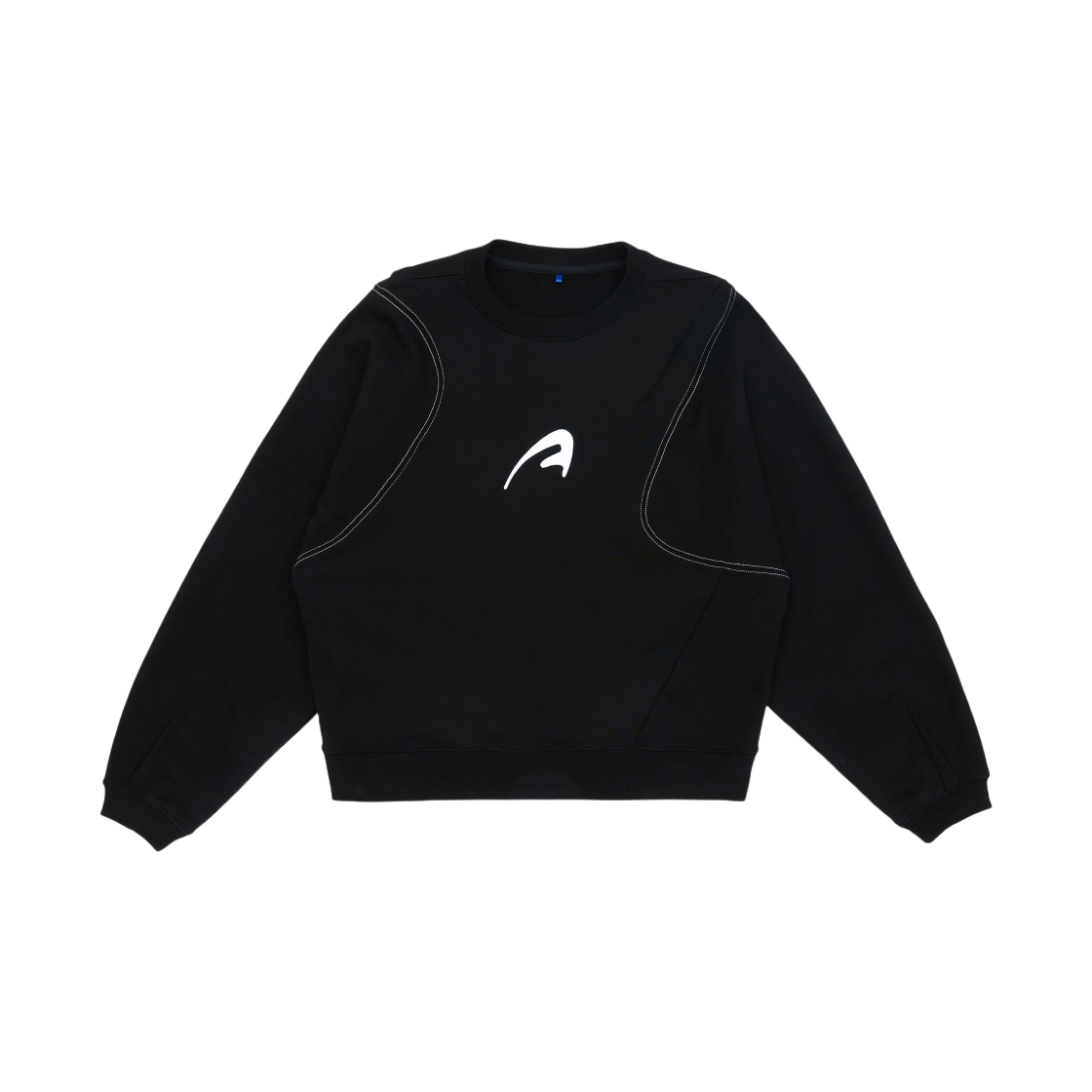 아더에러 A Peec 로고 스웨트셔츠 느와르(Ader Error A Peec Logo Sweatshirt Noir) - 1