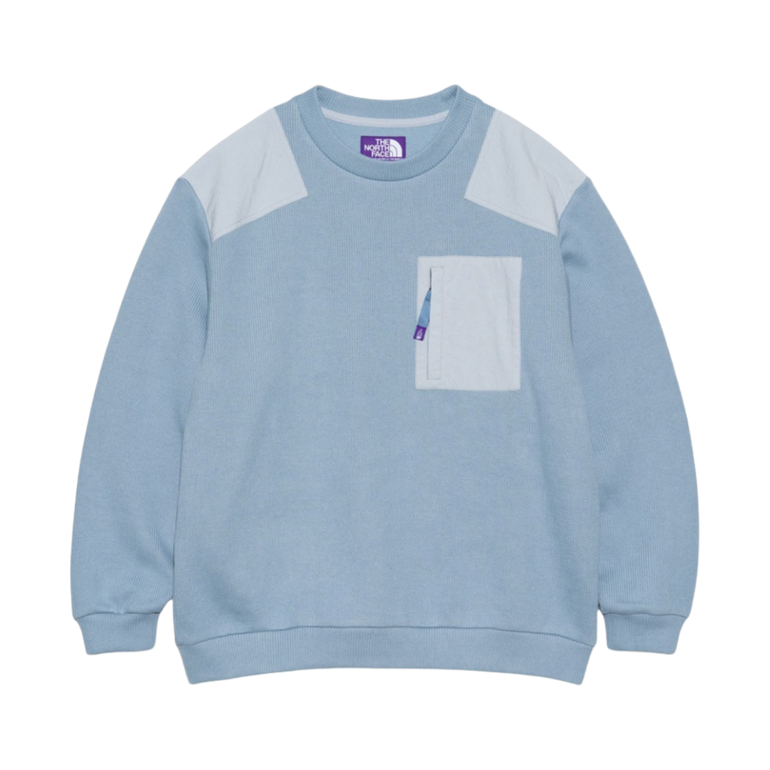 NT6402N The North Face Purple Label Field Commando Sweatshirt Sax